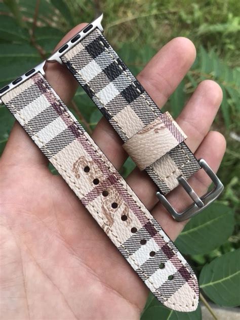 burberry iwatch strap|burberry apple watch band 44mm.